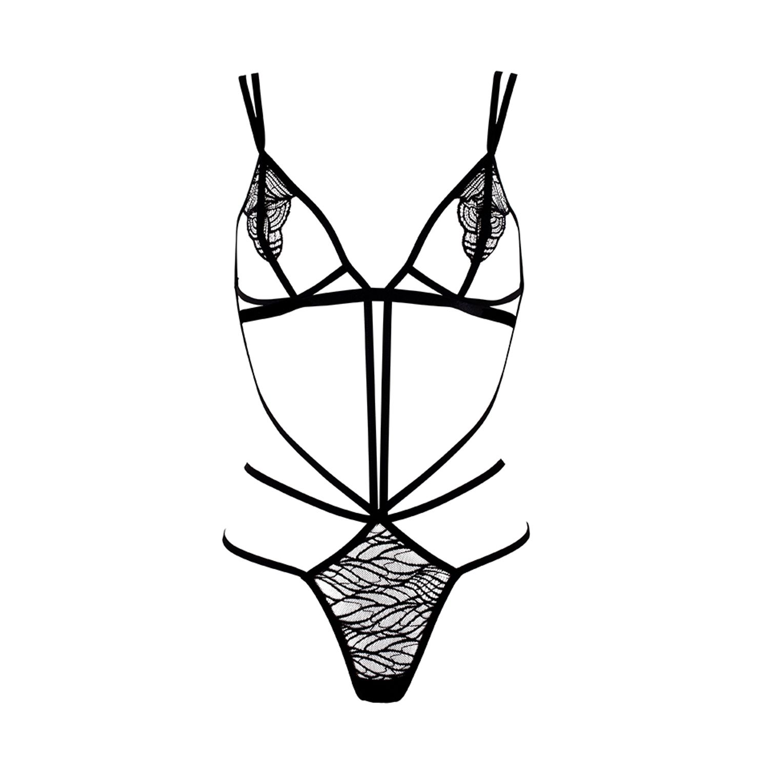 Body Emerson Strappy Black L fotografia produsului View 3 L