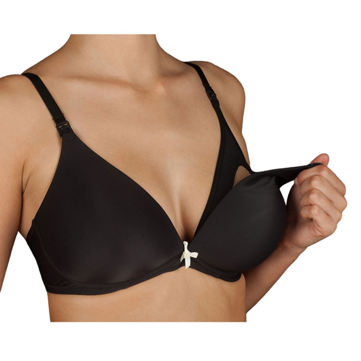 Sutien pentru alaptat Alba-C Negro 80 C fotografia produsului
