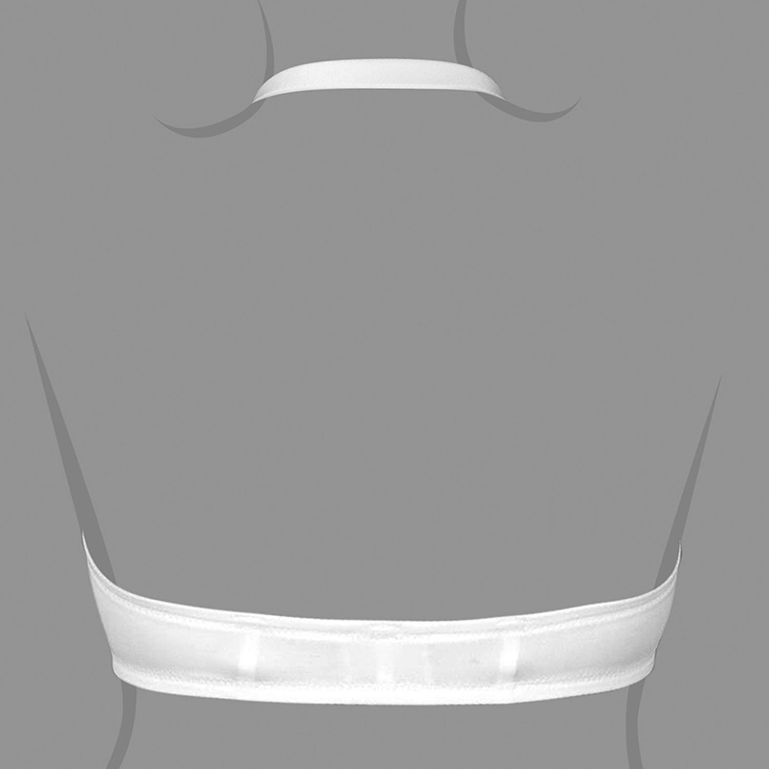 Sutien cu burete Ely-B Blanco 80 B fotografia produsului View 6 L