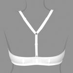 Sutien cu burete Ely-B Blanco 80 B fotografia produsului View 4 S