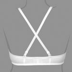 Sutien cu burete Ely-B Blanco 80 B fotografia produsului View 7 S