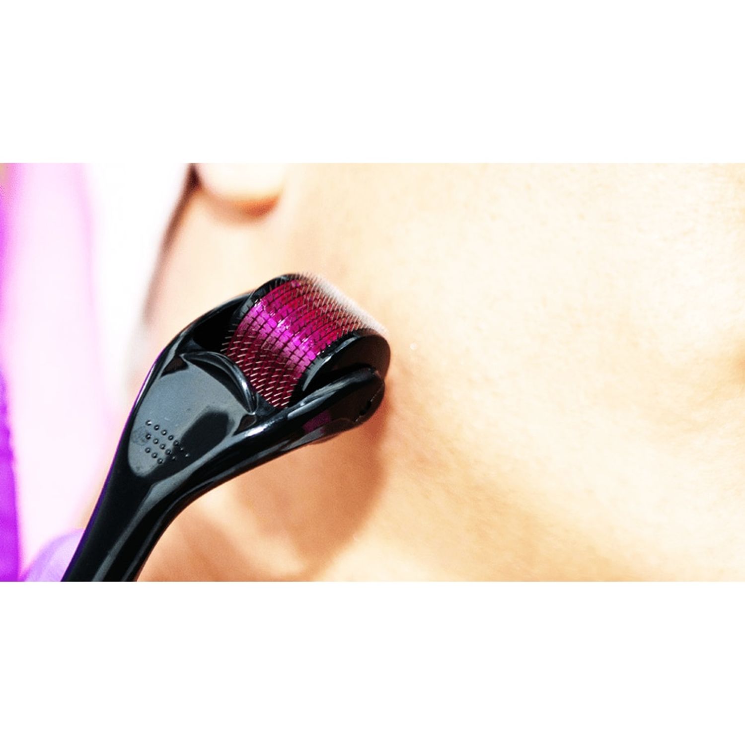 Aparat masaj facial derma roller pentru regenerarea pielii, 540 ace 0.5mm fotografia produsului View 4 L