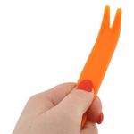 Set 4 spatule plastic pentru auto si uz general, diferite marimi, portocaliu fotografia produsului View 4 S