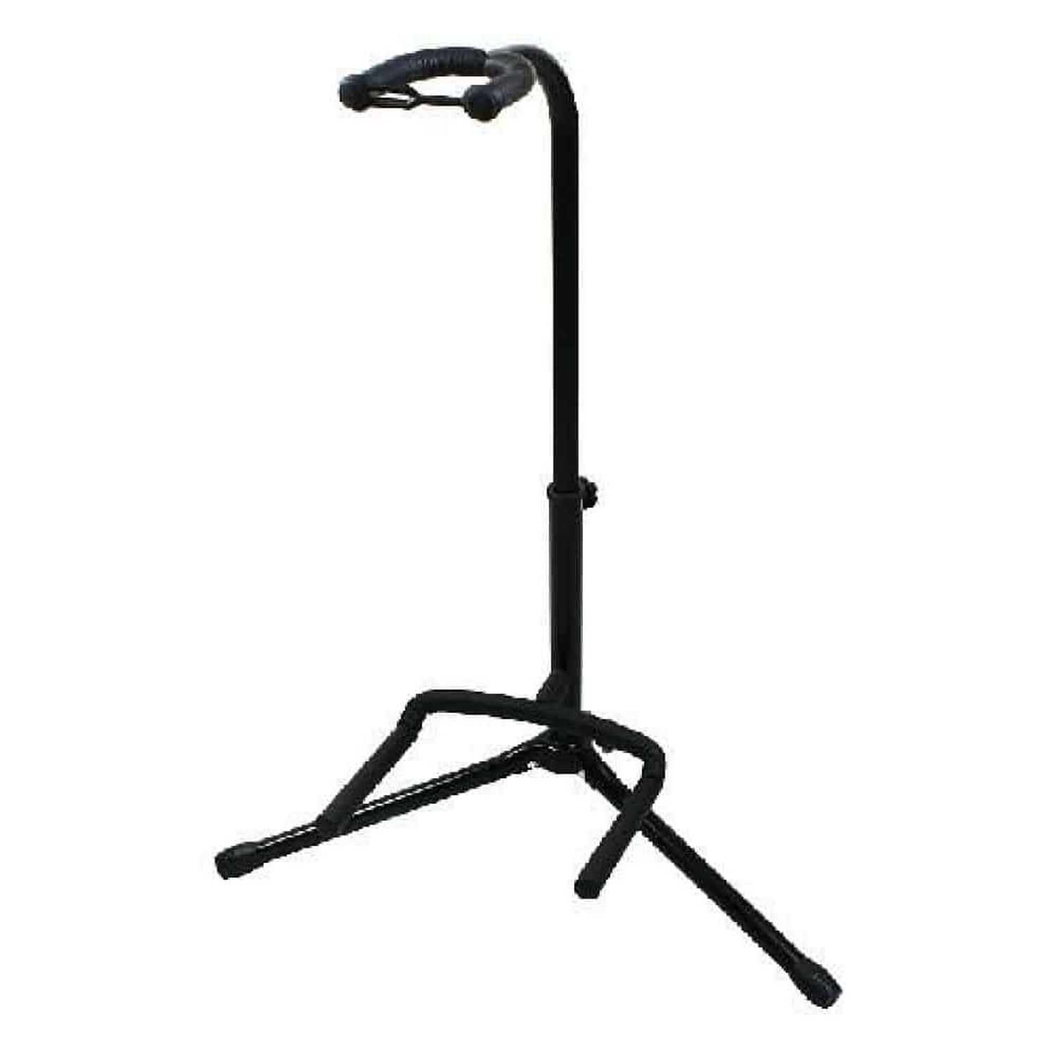 Stativ pentru chitara, inaltime reglabila 63-77 cm, cu spuma pentru protectie chitara fotografia produsului