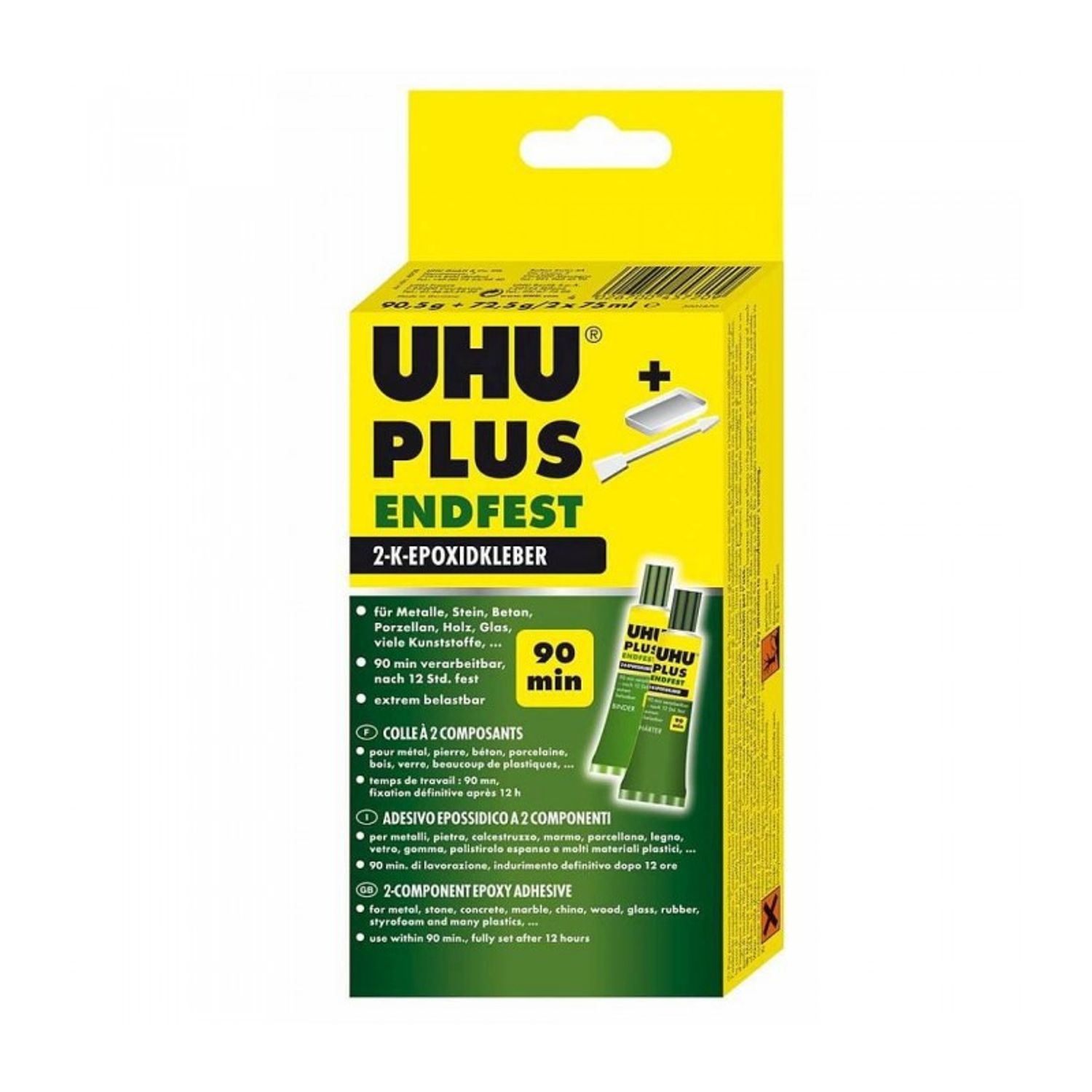 Adeziv UHU epoxy bicomponent 163g 45630 fotografia produsului