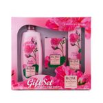 Set cadou: balsam corp, săpun, cremă mâini, Rose of Bulgaria fotografia produsului