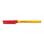 Pix cu bilă, cu capac cu clips, Staedtler 430 F Roșu fotografia produsului View 2 S