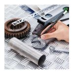 Marker uscat rezistent la apă Staedtler Lumocolor glasochrom Alb fotografia produsului View 4 S