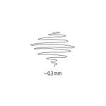 Fineliner triplus 0.3mm Staedtler 334 Roșu fotografia produsului View 5 S