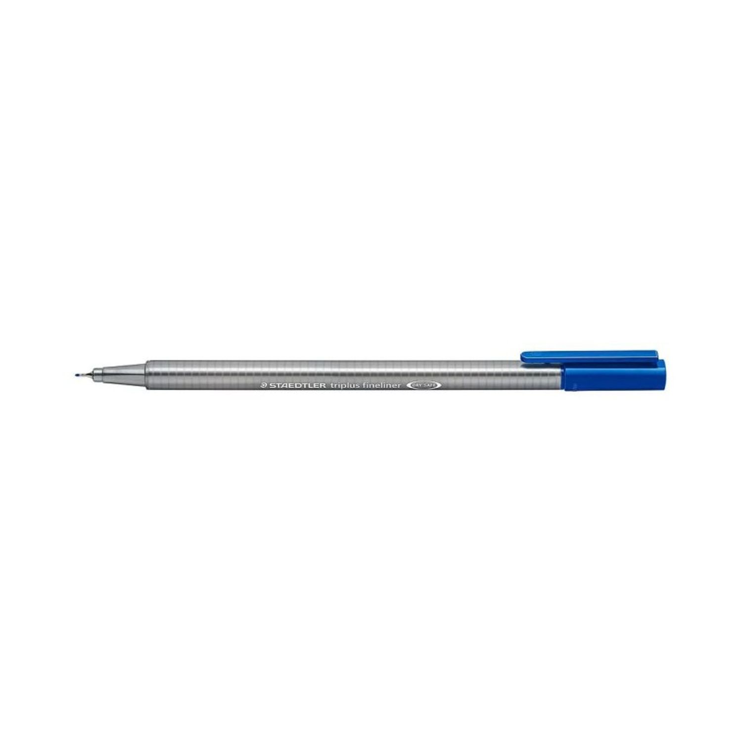 Fineliner triplus 0.3mm Staedtler 334 Albastru fotografia produsului