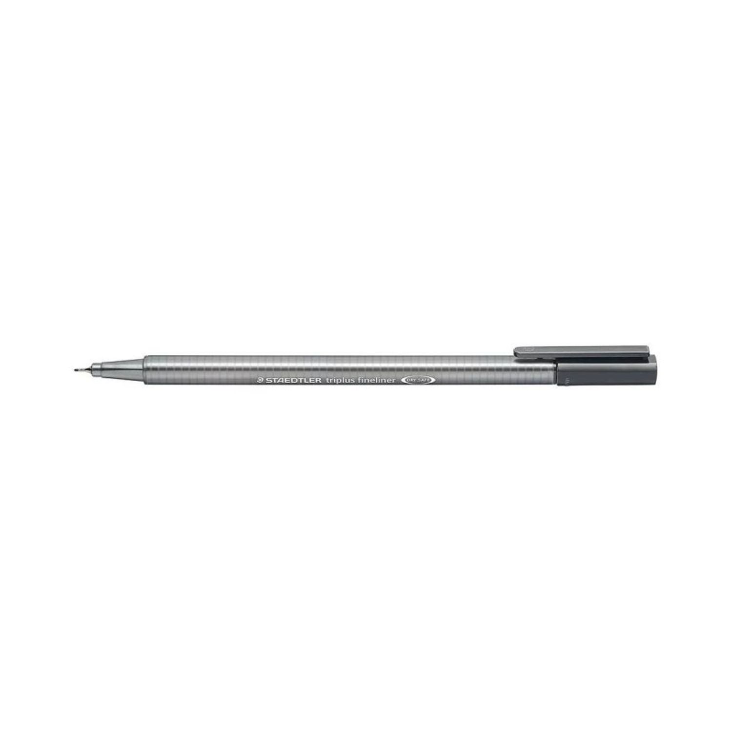 Fineliner triplus 0.3mm Staedtler 334 Gri fotografia produsului