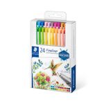 Set 24 finelinere asortate Triplus Staedtler 0,3mm 334-C24-C fotografia produsului