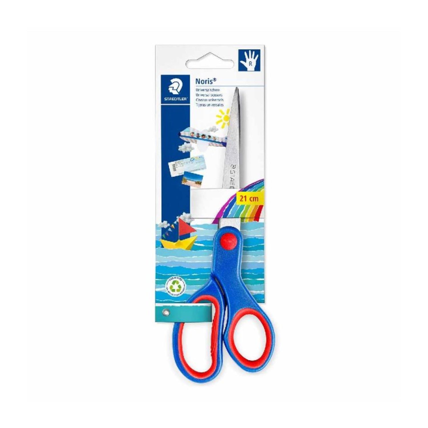 Foarfecă inox și plastic, Staedtler Noris, 21 cm fotografia produsului