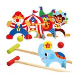 Joc crichet Cirkus, Bino, Lemn, Multicolor fotografia produsului View 3 S
