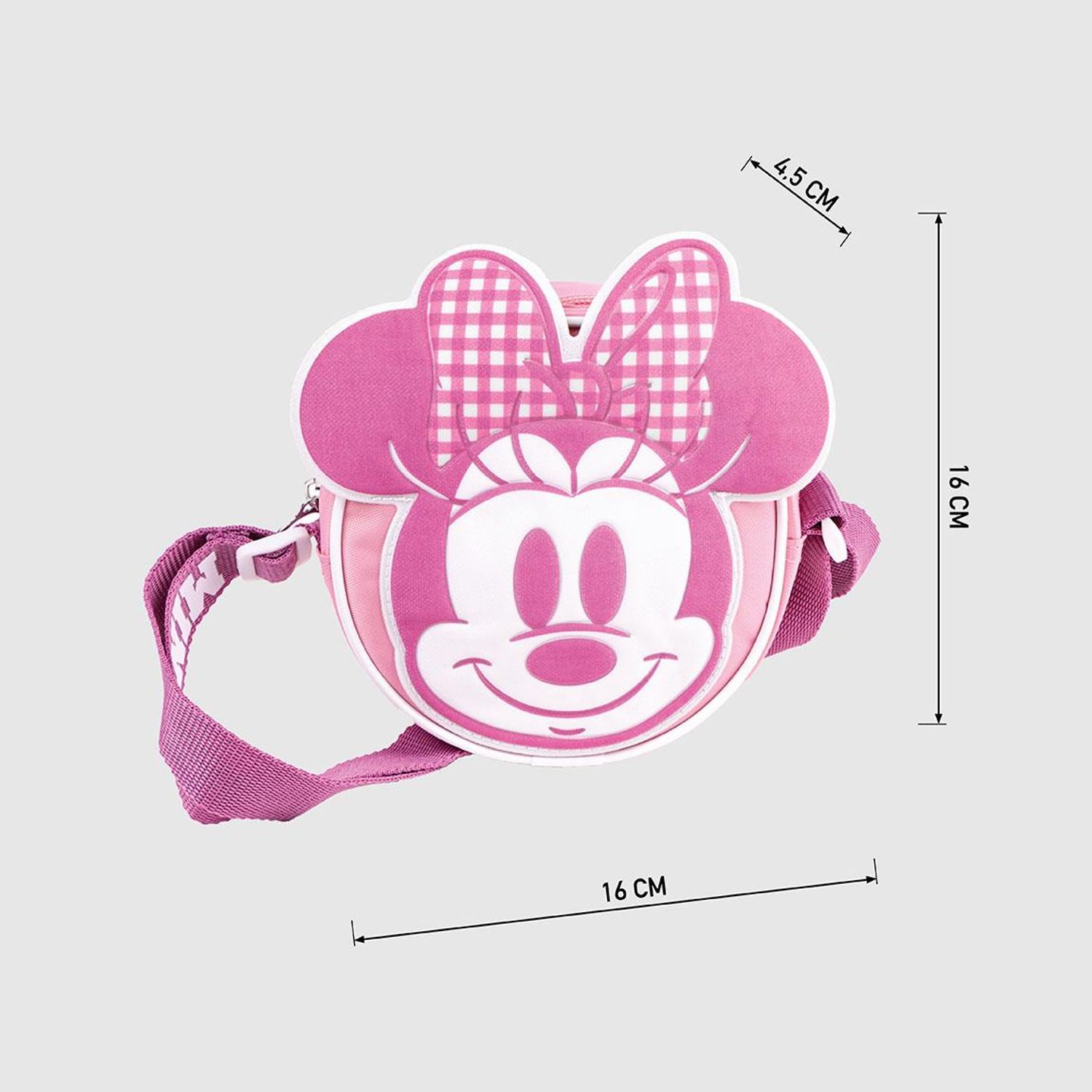 Gentuta roz Minnie 16x16x4.5 cm fotografia produsului View 4 L