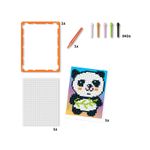 Set creatie Pixelart Basic Panda Quercetti, 943 piese fotografia produsului View 3 S