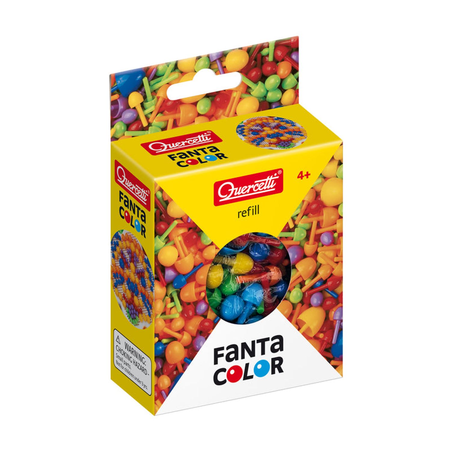 Rezerve pentru mozaic FantaColor Refil  200 elemente 10mm Quercetti fotografia produsului