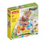 Set de joc creativ mozaic Jumbo Peggy Evo 41 elemente Quercetti fotografia produsului