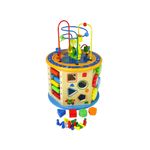 Jucarie din lemn, multifunctionala, Cub educativ fotografia produsului View 2 S
