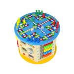 Jucarie din lemn, multifunctionala, Cub educativ fotografia produsului View 5 S