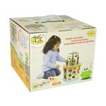 Jucarie din lemn, multifunctionala, Cub educativ fotografia produsului View 6 S