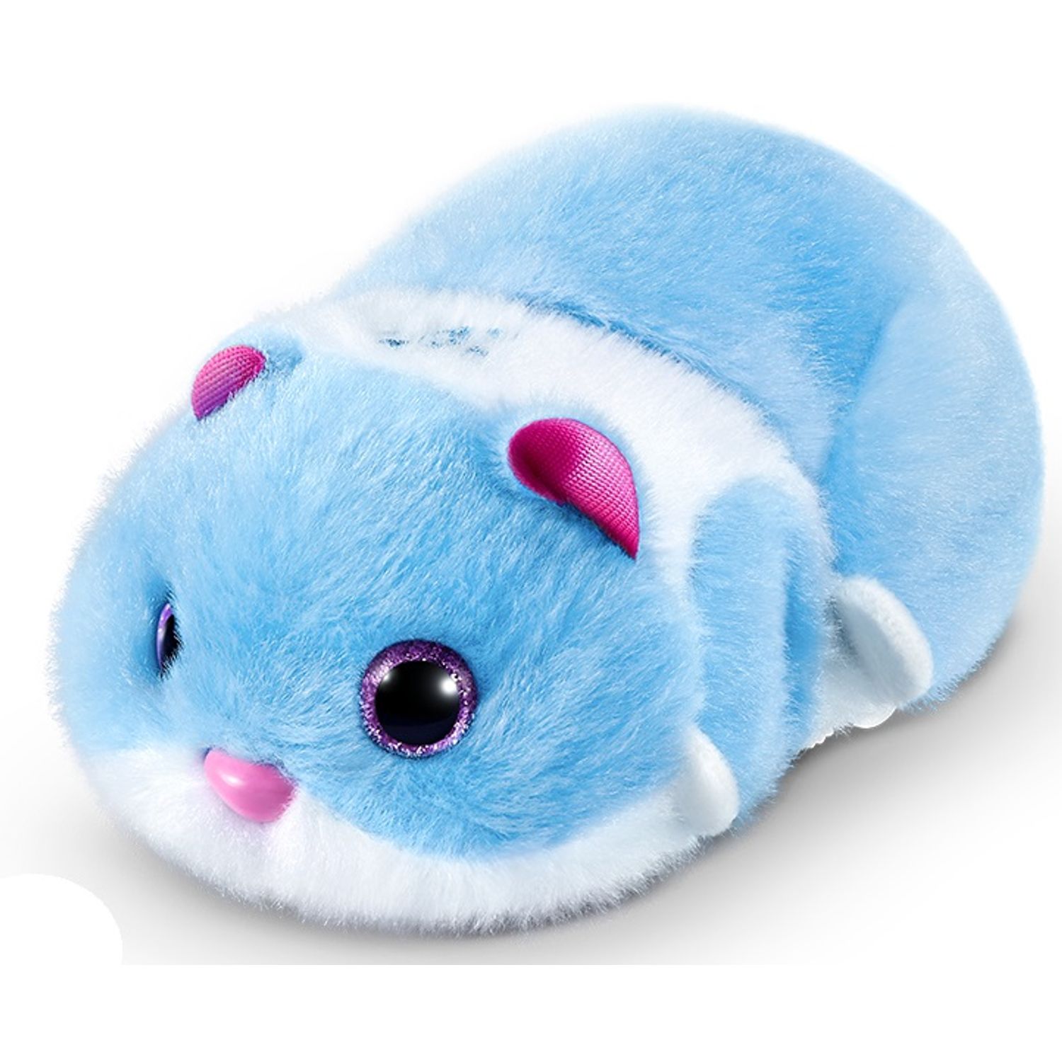 Jucarie de plus Hamster Mania, albastru Interactiv Pets Alive S1 fotografia produsului