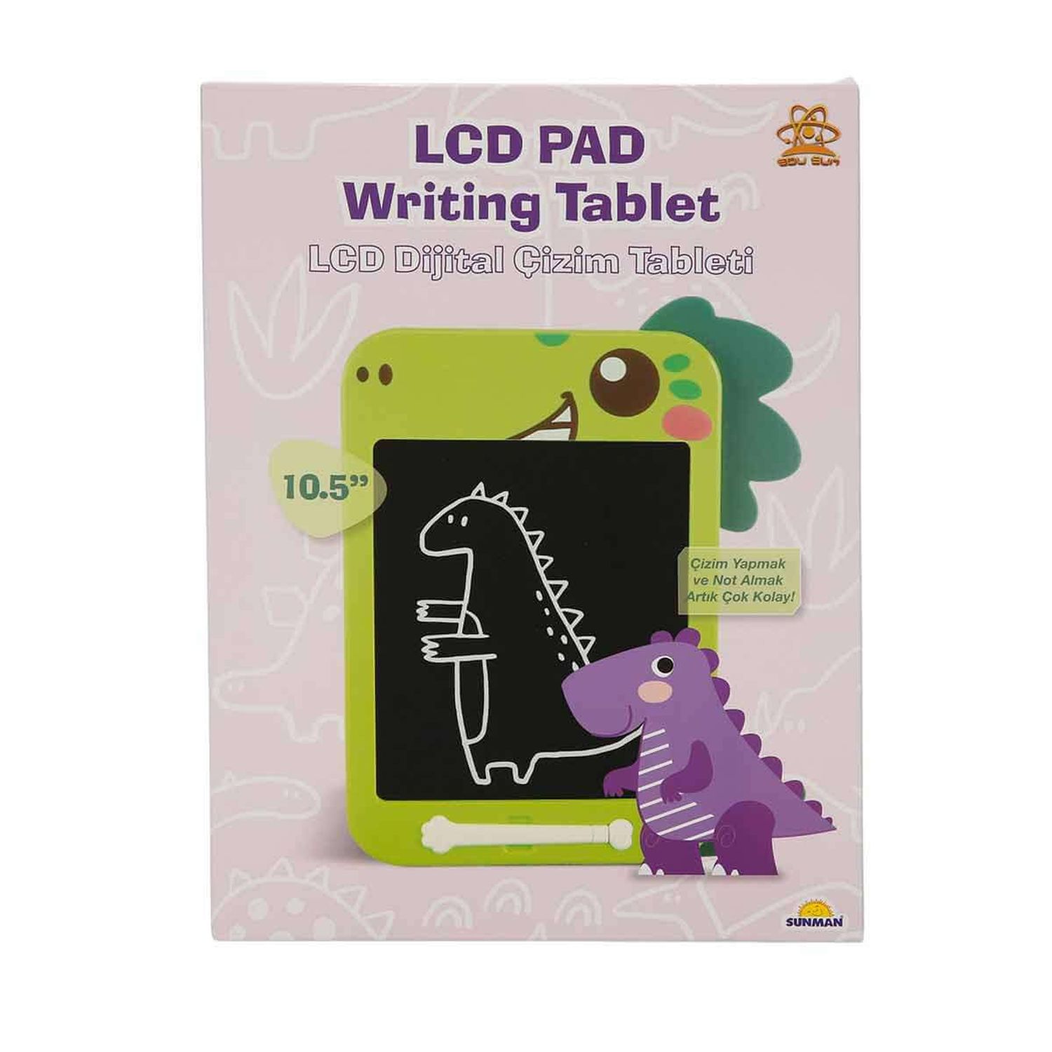 Tableta digitala 27cm pentru scris si desenat cu ecran LCD verde fotografia produsului View 3 L