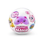 Jucarie de plus Hamster Mania violet Interactiv Pets Alive S1 fotografia produsului View 2 S