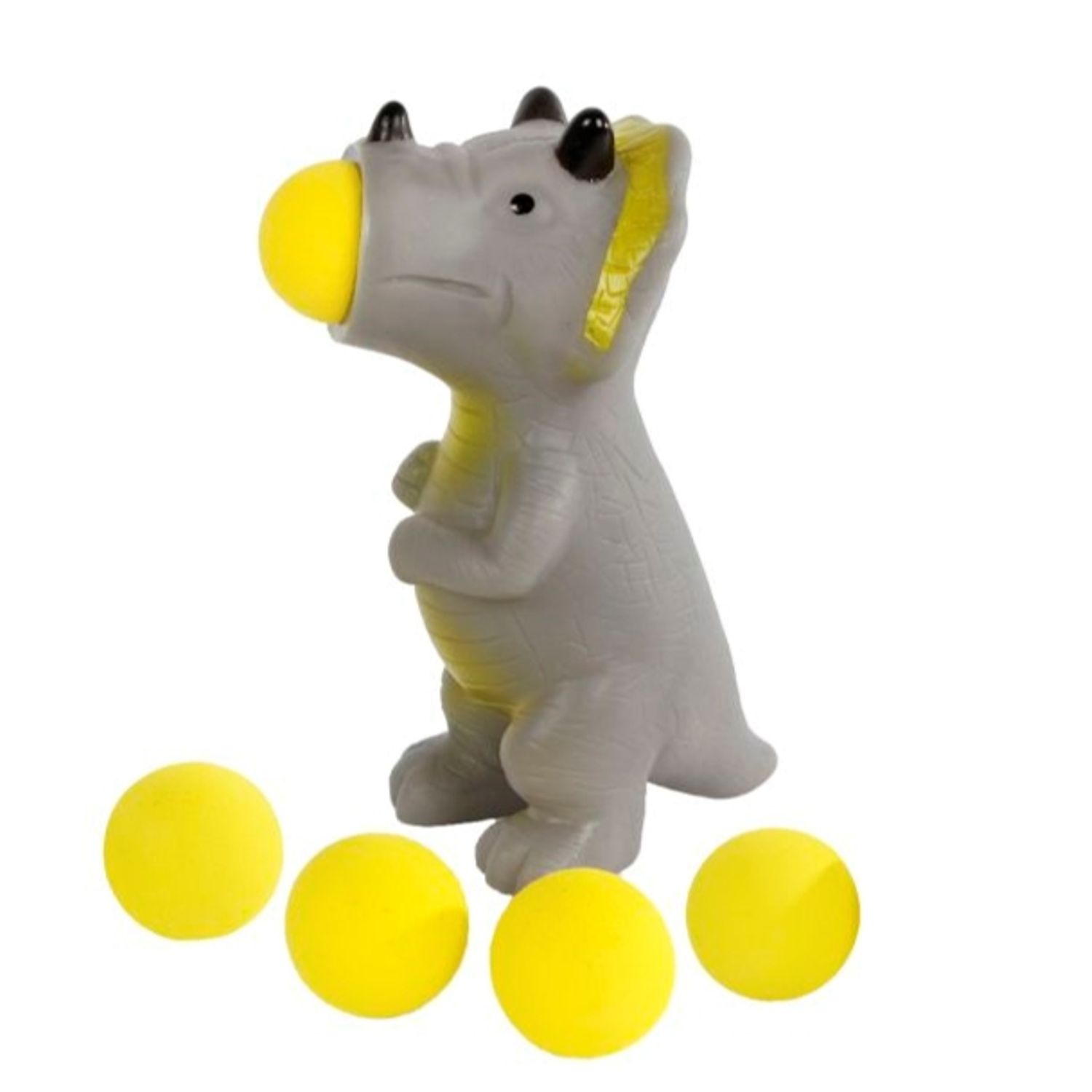 Jucarie Popper Dinosaur cu 5 mingi 14cm fotografia produsului