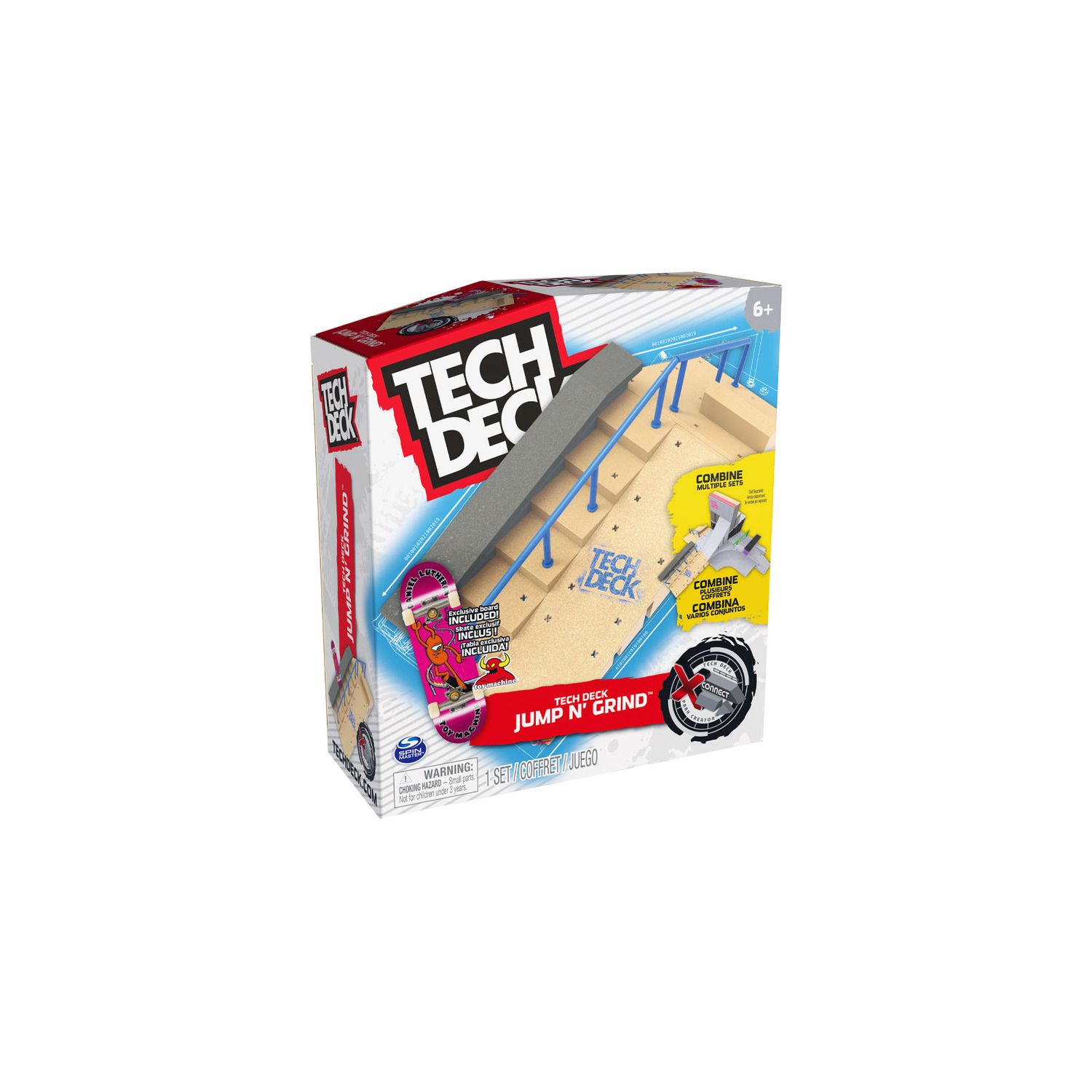 Set de joaca Tech Deck Park Jump N' Grind Creator fotografia produsului
