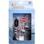 Semafor cu lumini si 3 semne de circulatie fotografia produsului View 2 S