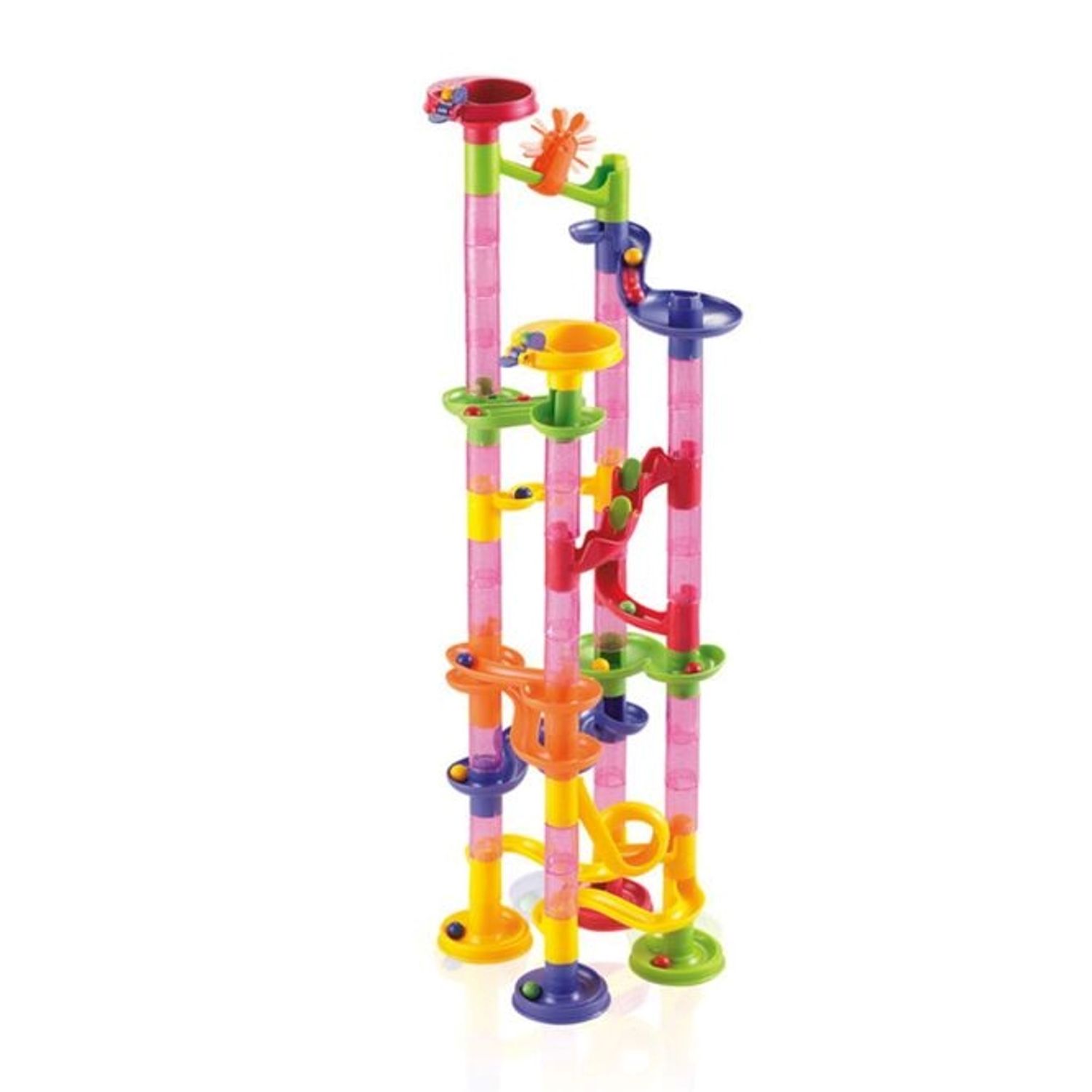 Joc pista Marble racing track deluxe 80 elemente fotografia produsului