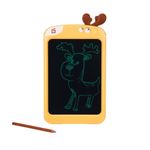 Tableta digitala 21 cm cu ecran LCD, portocaliu, cu cornite ren fotografia produsului