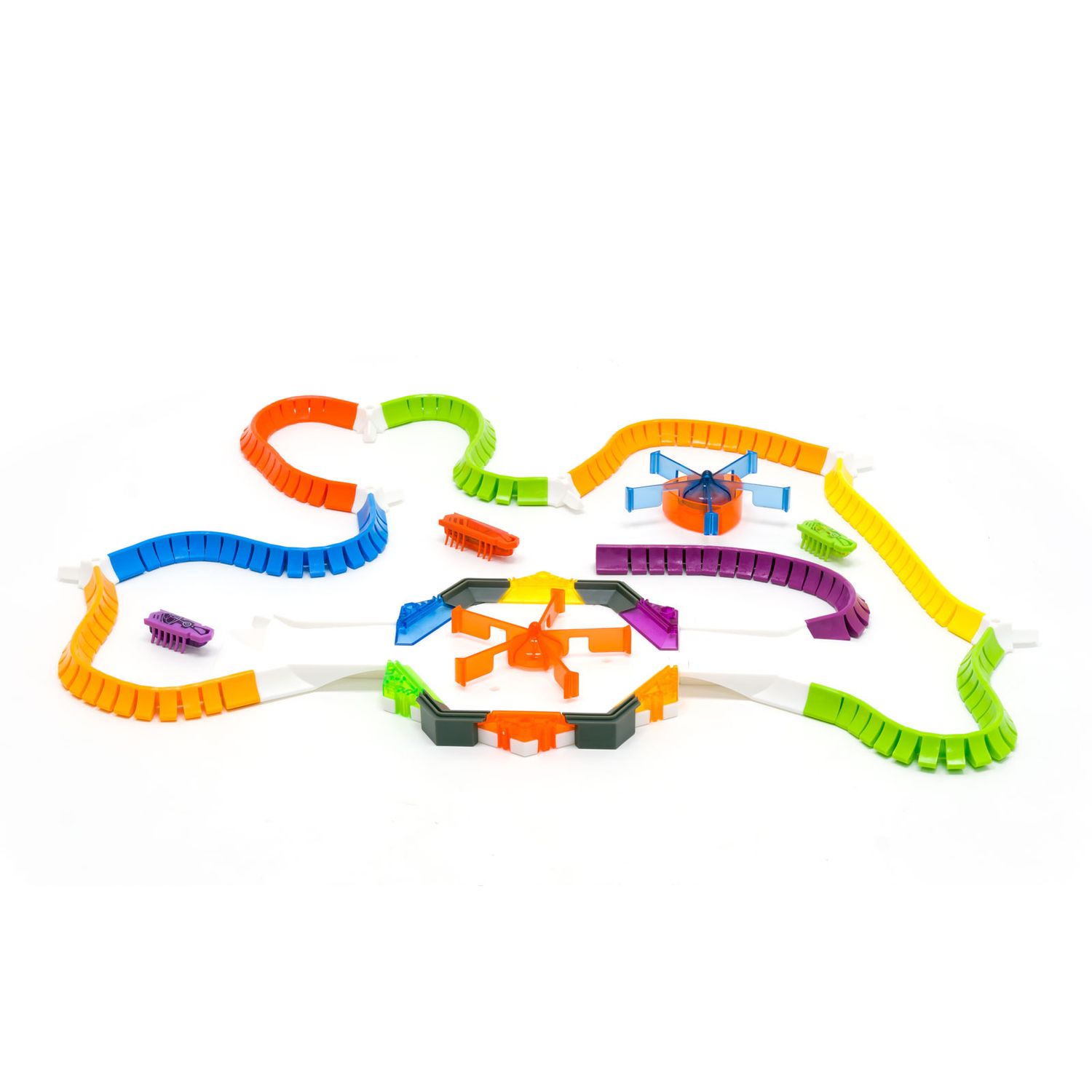 Set de joaca Pista cu 8 segmente si 3 insecte Hexbug Nano fotografia produsului View 5 L