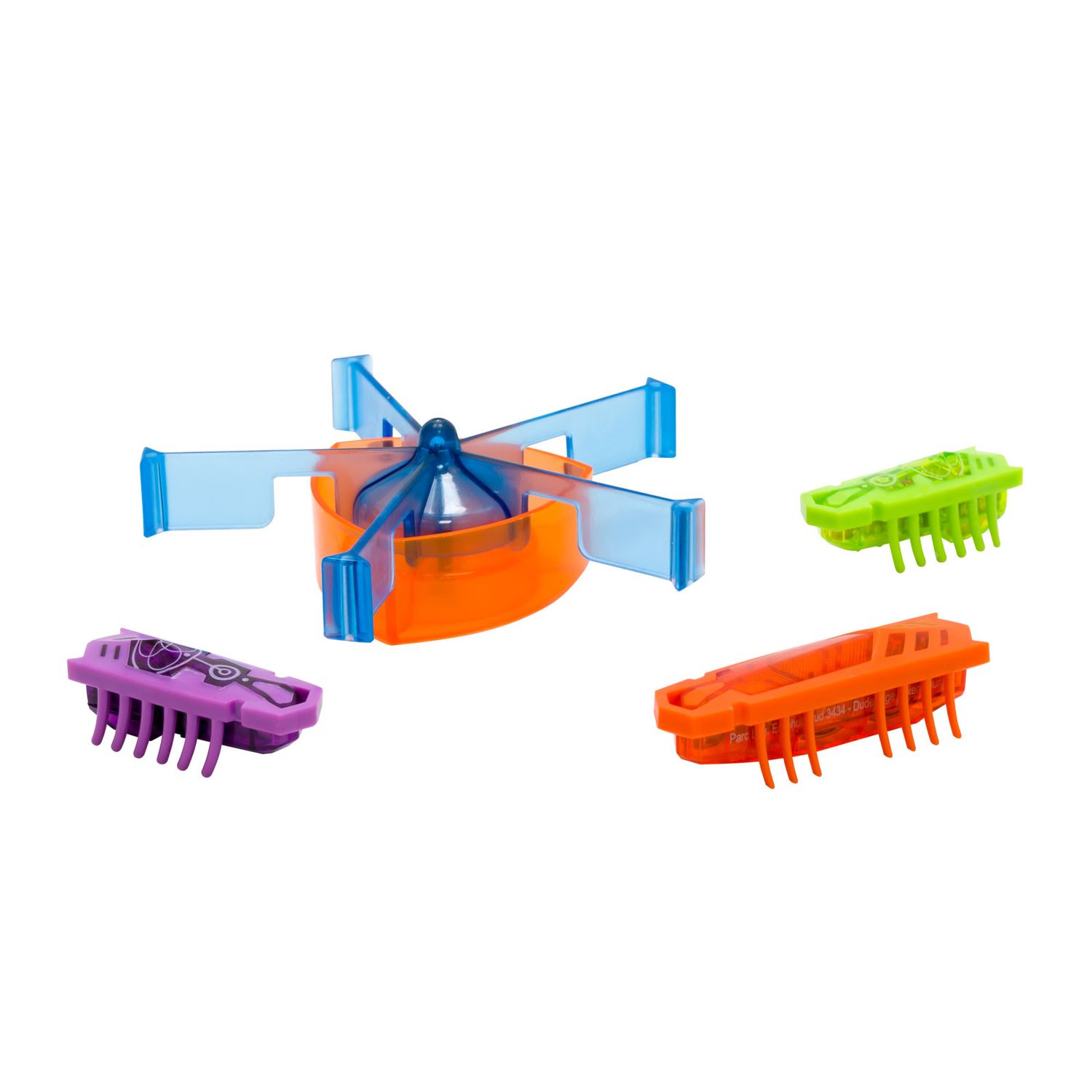Set de joaca Pista cu 8 segmente si 3 insecte Hexbug Nano fotografia produsului View 3 L