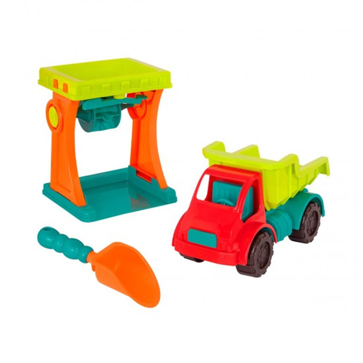 Set pentru nisip si apa Moara&plus;Camion&plus;Lopatica Battat fotografia produsului