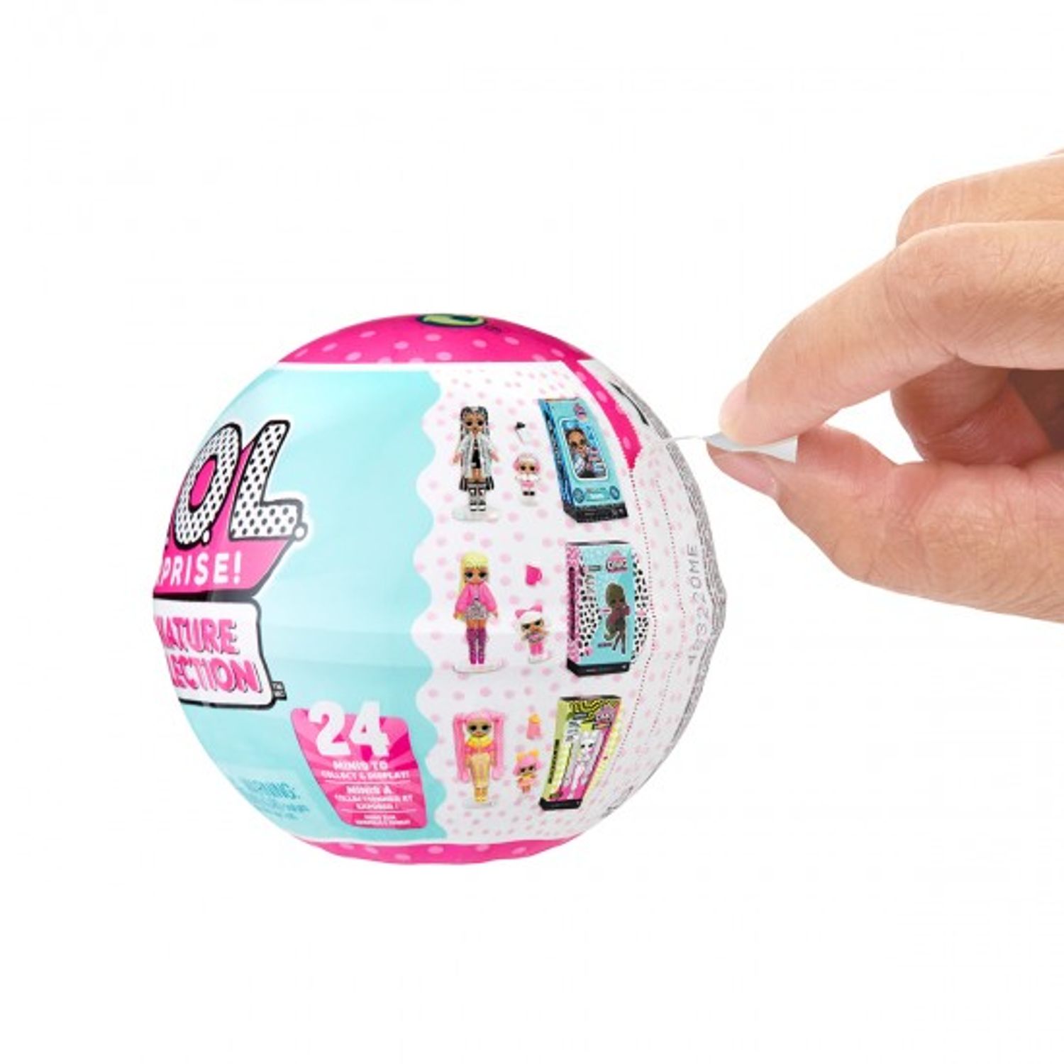 Set cu 2 mini papusi LOL Surprise! seria Miniature Collection fotografia produsului View 2 L