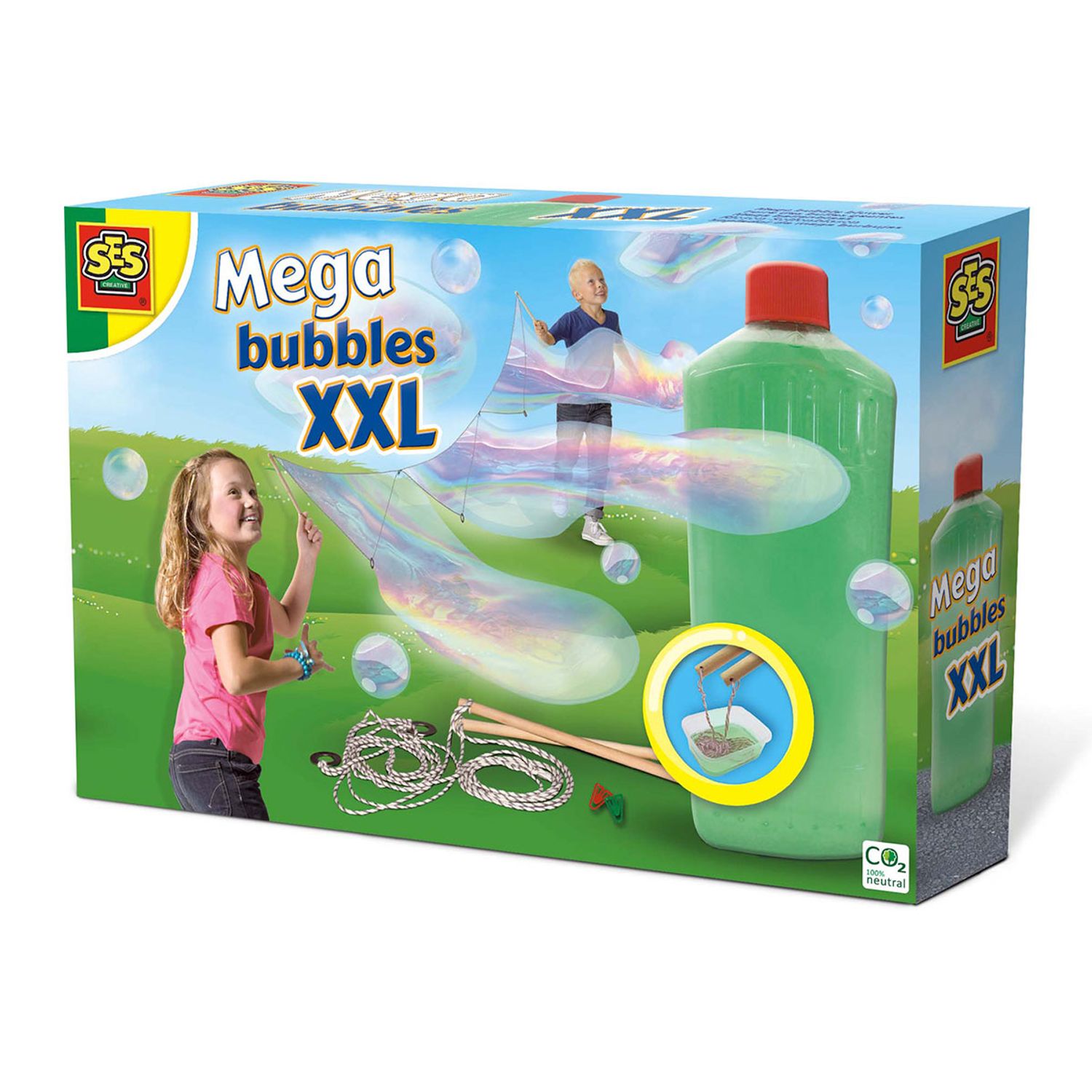 Set pentru mega bule de sapun Ses Creative fotografia produsului