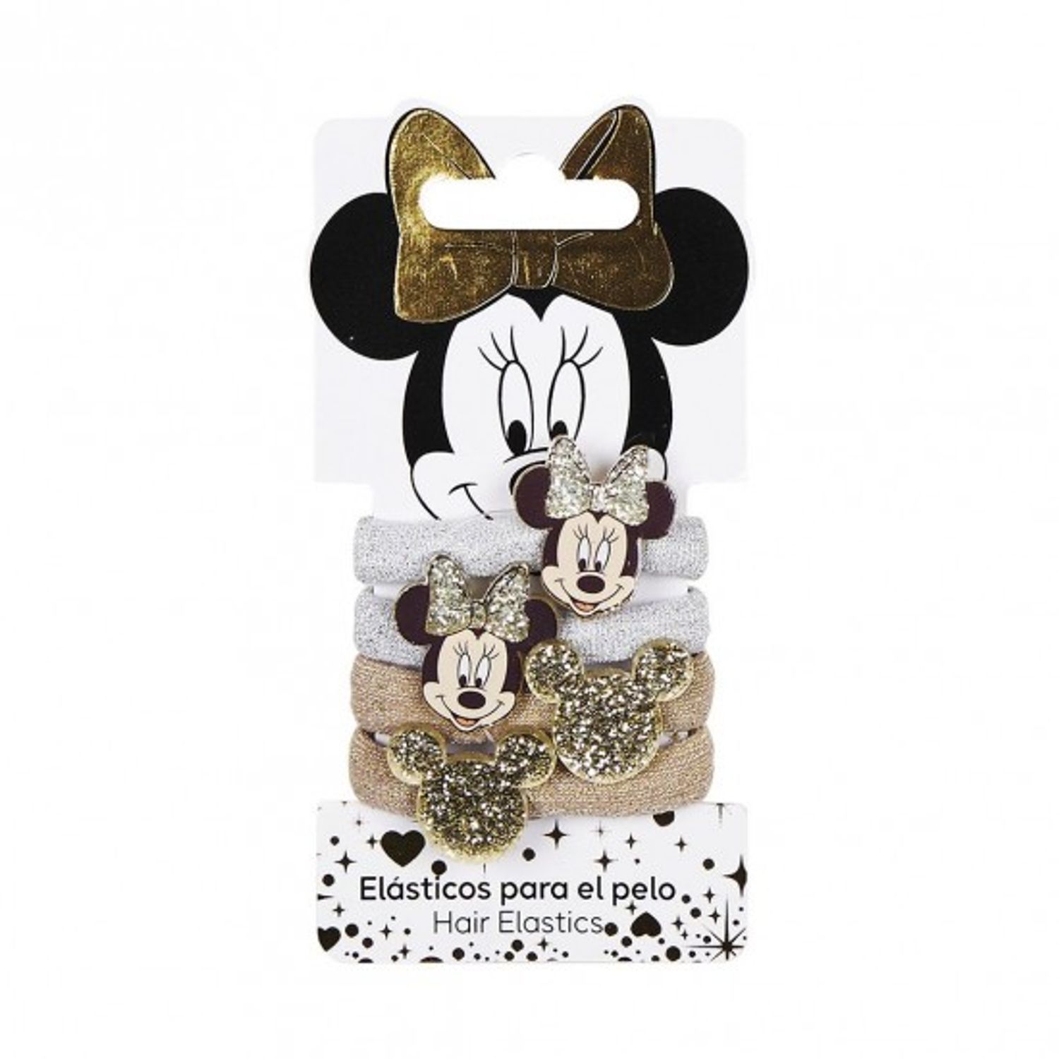 Accesorii pentru par Elastice glitter 4 piese Minnie fotografia produsului