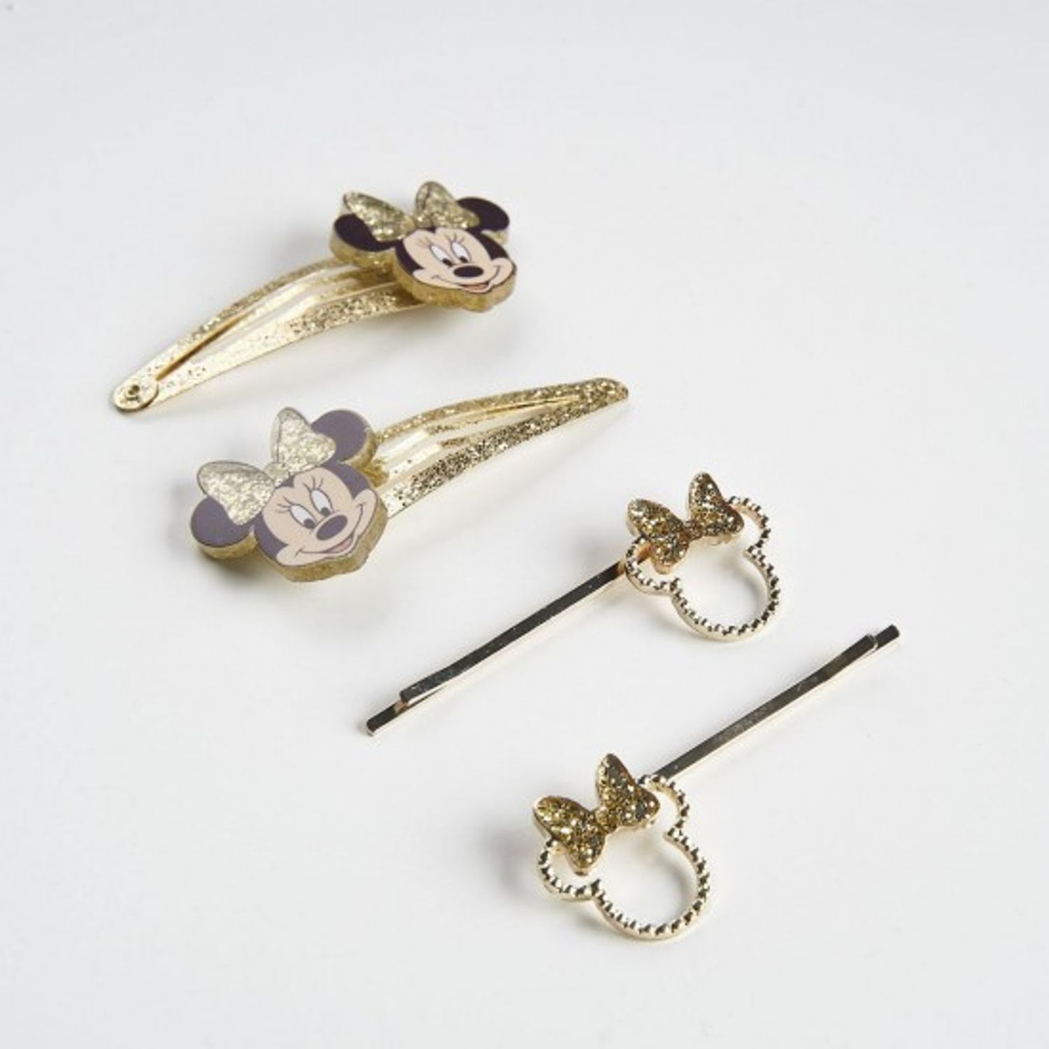 Accesorii pentru par Agrafe glitter 4 piese Minnie fotografia produsului View 2 L