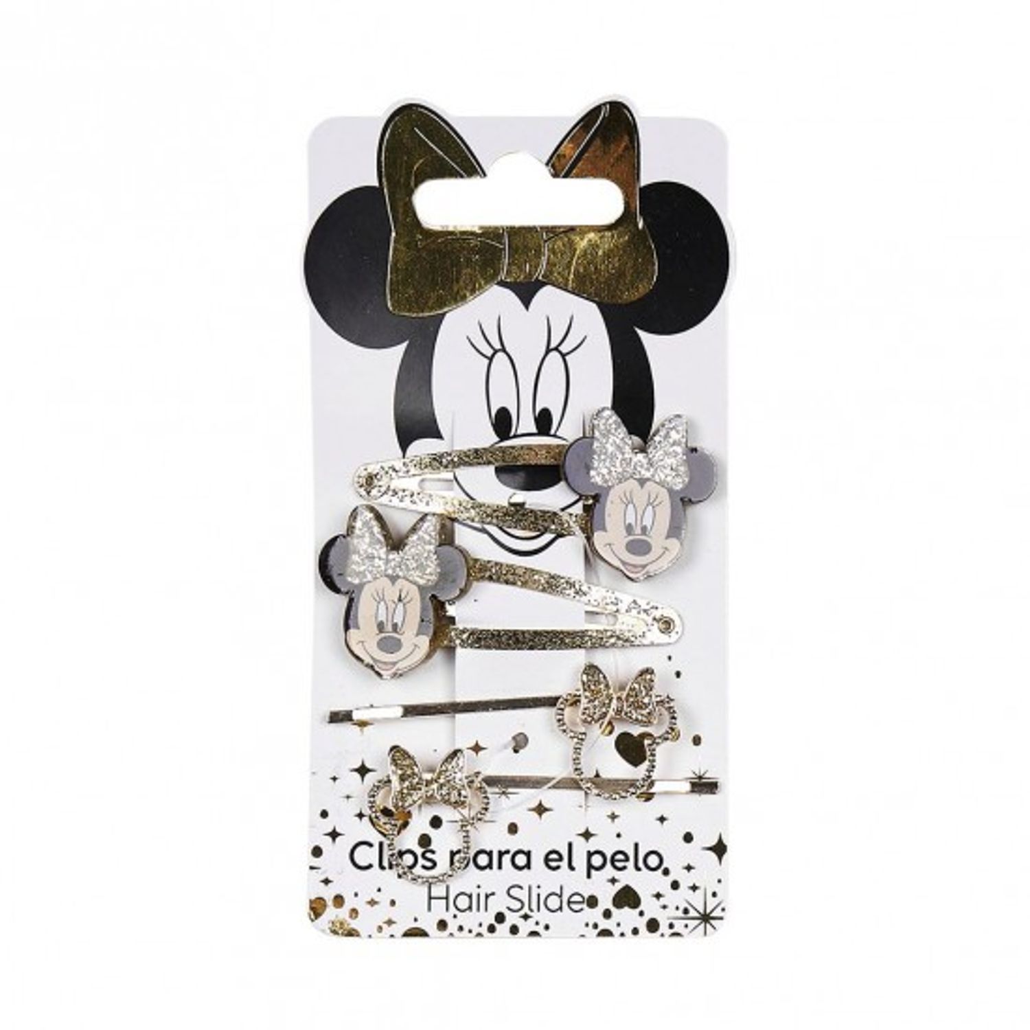 Accesorii pentru par Agrafe glitter 4 piese Minnie fotografia produsului