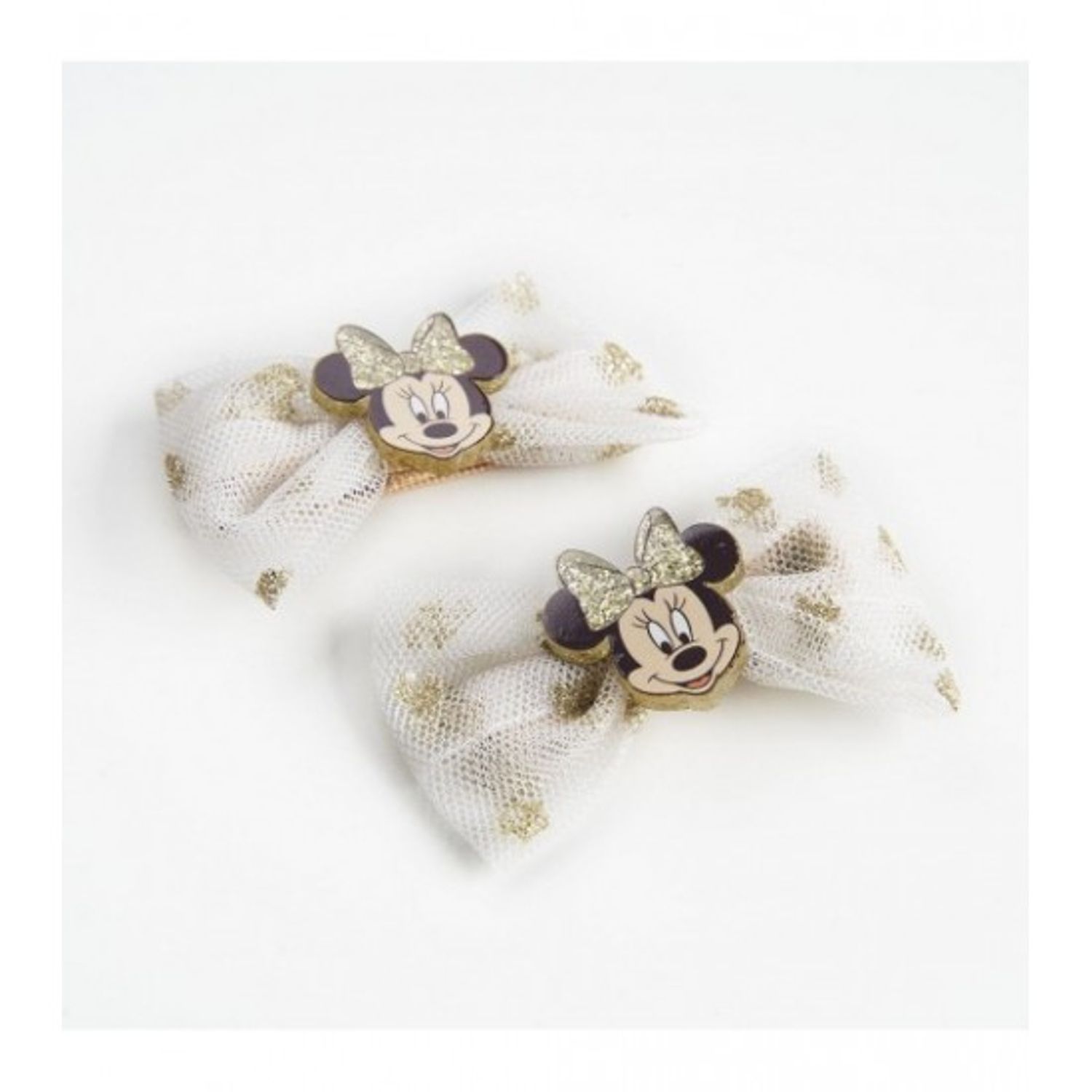 Set 2 accesorii pentru par Agrafe cu fundite Minnie fotografia produsului View 2 L