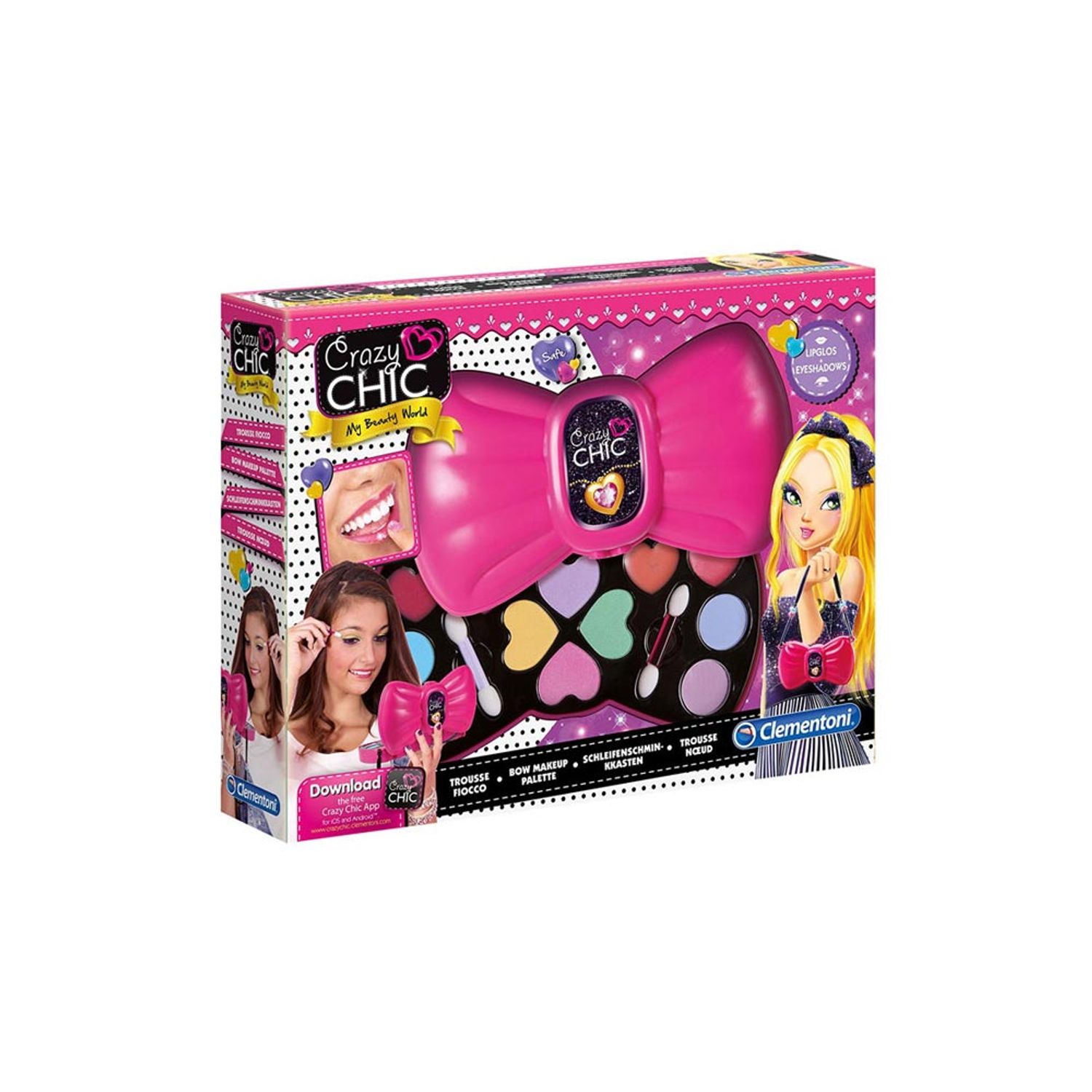 Set machiaj Clementoni Crazy Chic Fundita fotografia produsului View 2 L