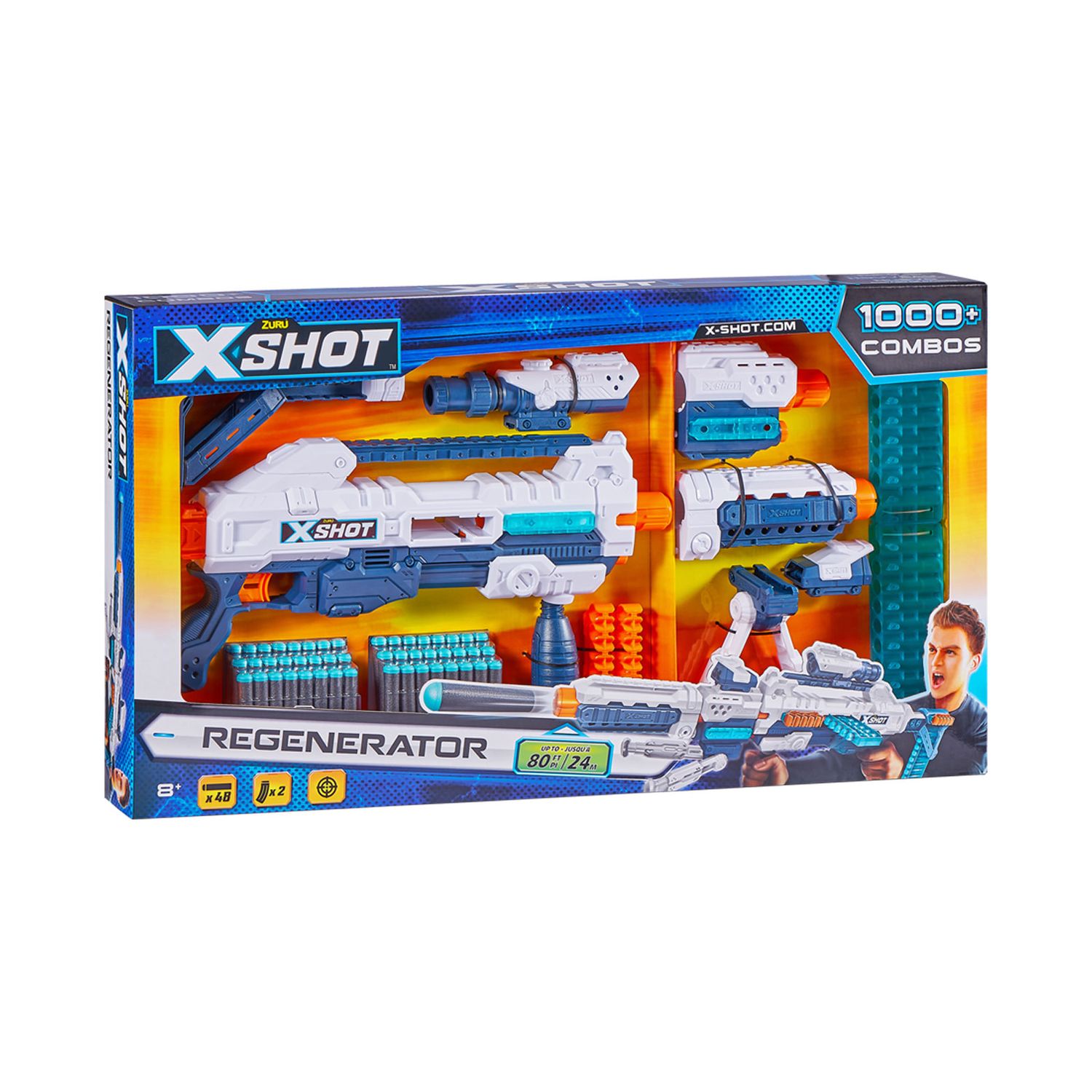 Blaster mitraliera X&minus;Shot fotografia produsului