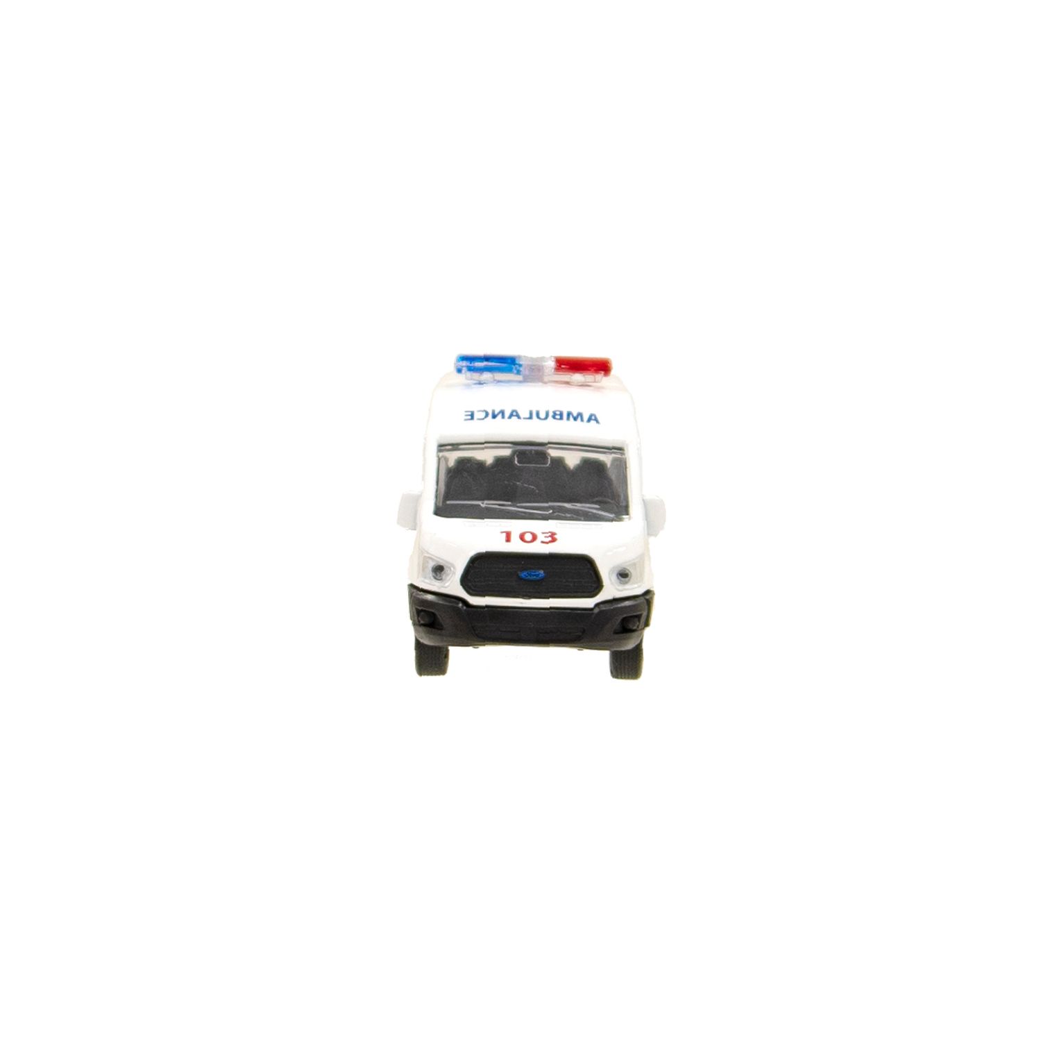 Macheta auto Technopark Ambulanta Ford, 12 cm fotografia produsului View 5 L