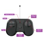 Masina cu telecomanda Bigfoot Off&minus;road &minus; Violet 1:16, 27 MHz Sulong Toys fotografia produsului View 3 S