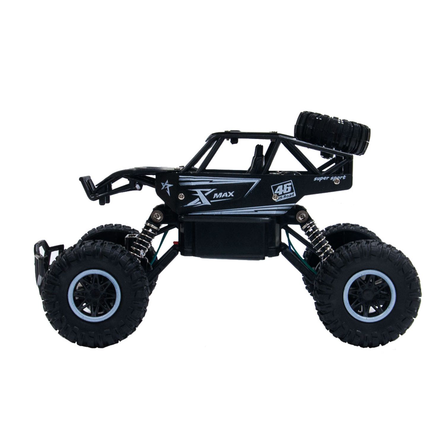 Automobil cu telecomanda Sulong Toys, Off Road Crawler Rock Sport negru, 3,6V scara,1.20, 11 x 18 x 8 cm fotografia produsului View 2 L
