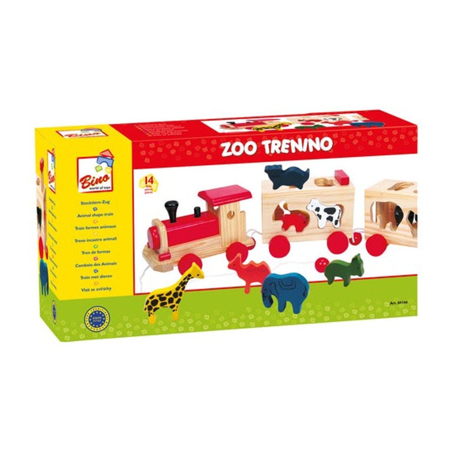 Trenulet Bino cu Animale fotografia produsului View 2 L