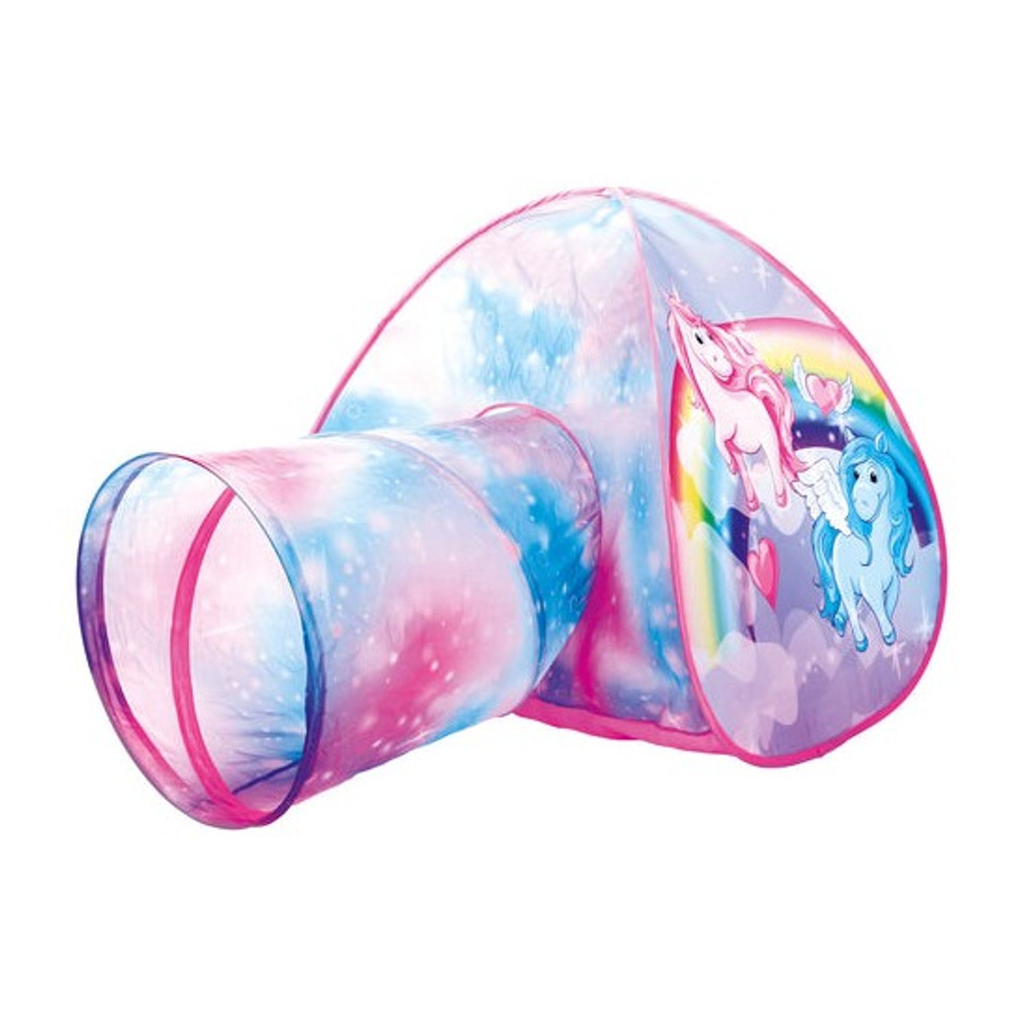 Cort cu tunel, Model unicorn, Multicolor fotografia produsului