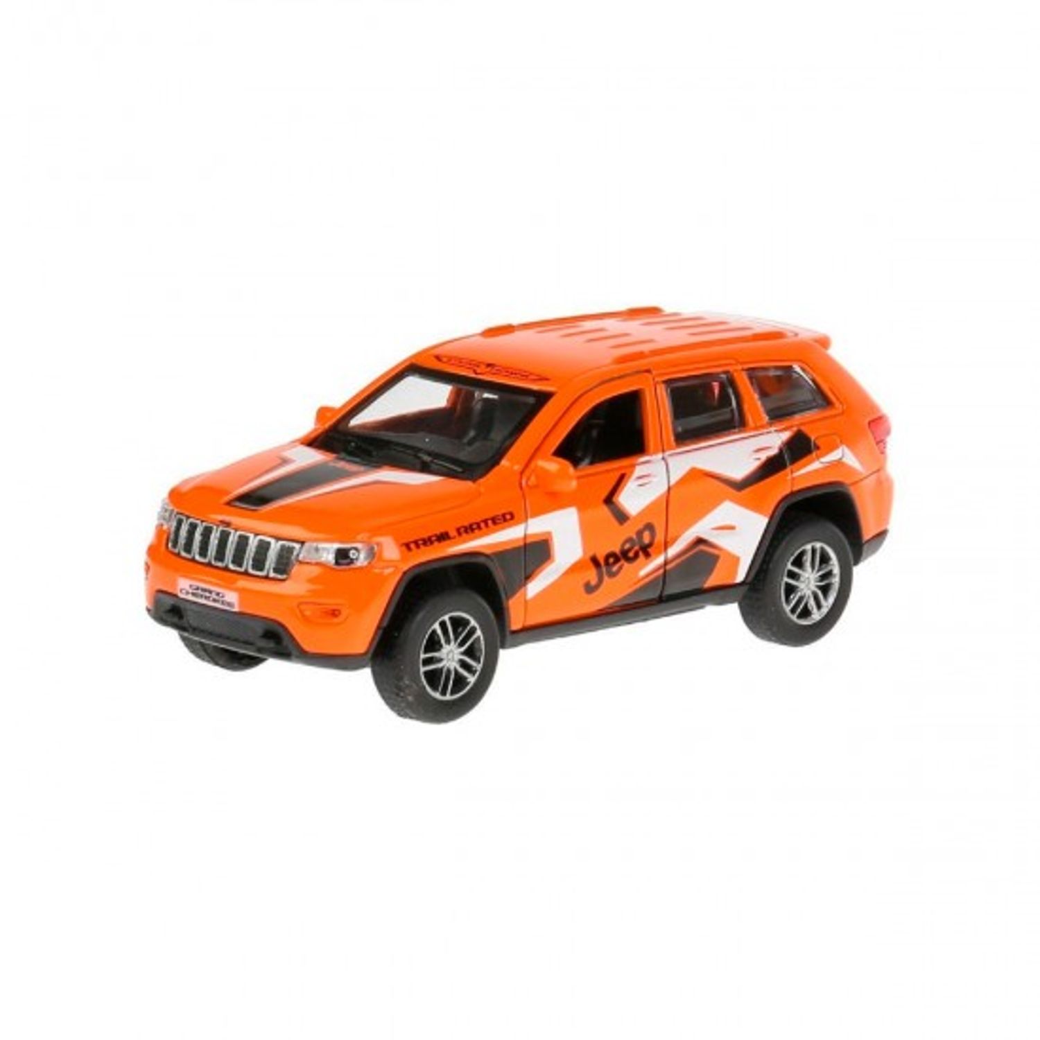 Macheta auto Technopark Jeep Grand Cherokee  Sport orange 1:32 fotografia produsului